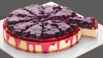 Yaban Mersinli Cheescake
